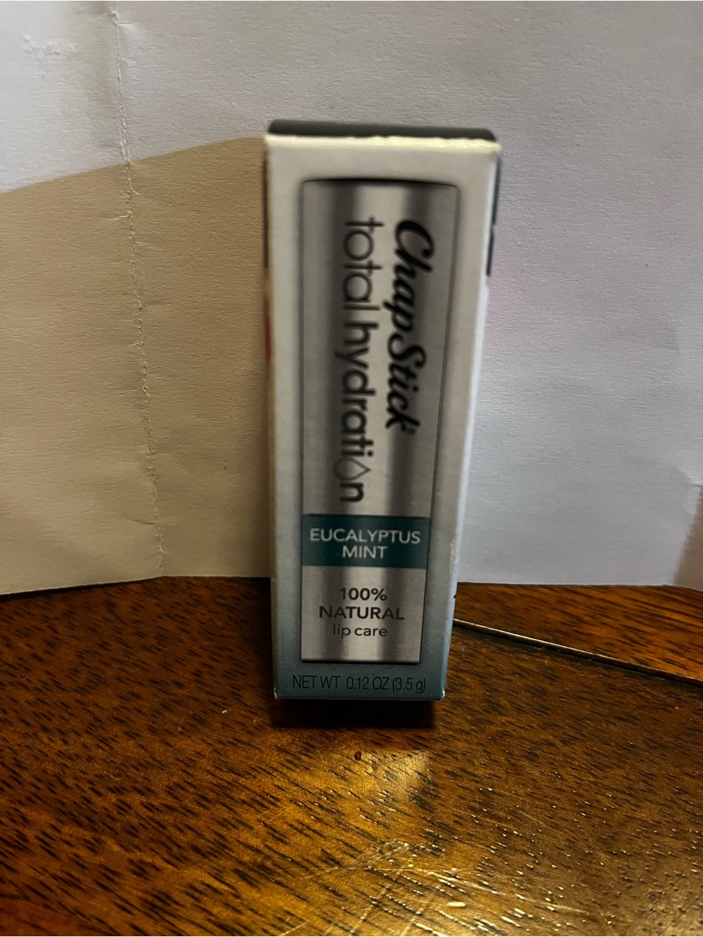 ChapStick Total Hydration Eucalyptus Mint Natural Hydrating Care age defying